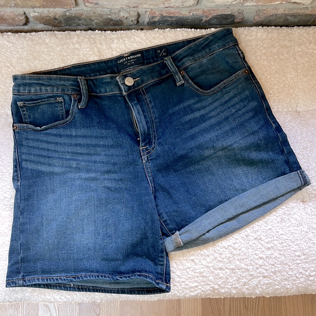 Lucky Brand The Roll Up Jean Short
